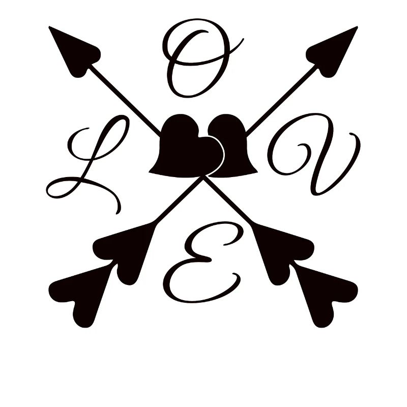 Liebespfeil Pfeil Liebe Valentinstag Ehepaar