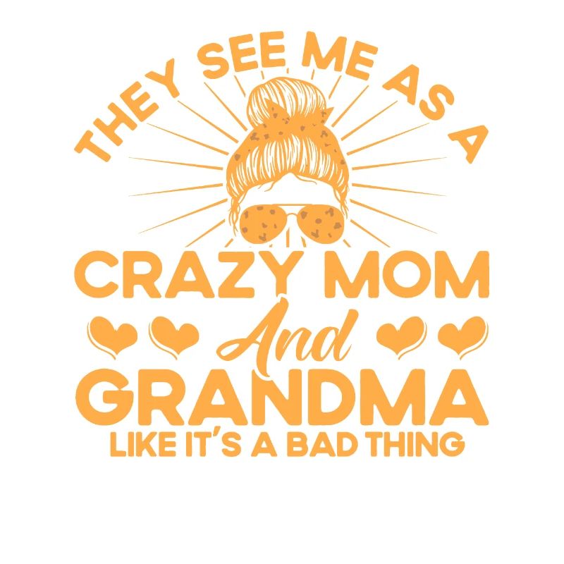 Verrückte Mutter und Großmutter Mutter & Großmutte