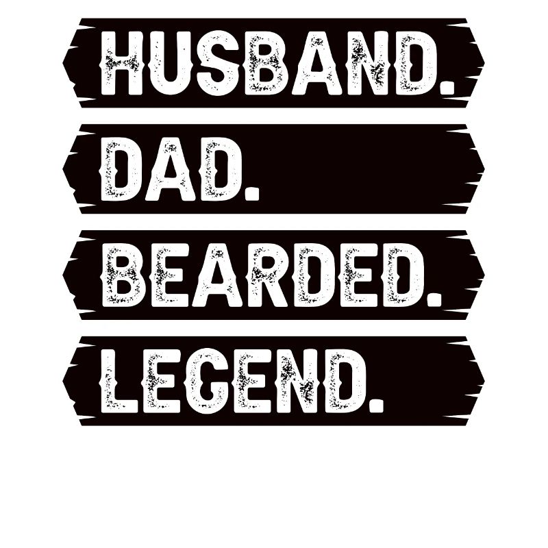 Vater Bart bärtig mit Bart Vollbart Ehemann