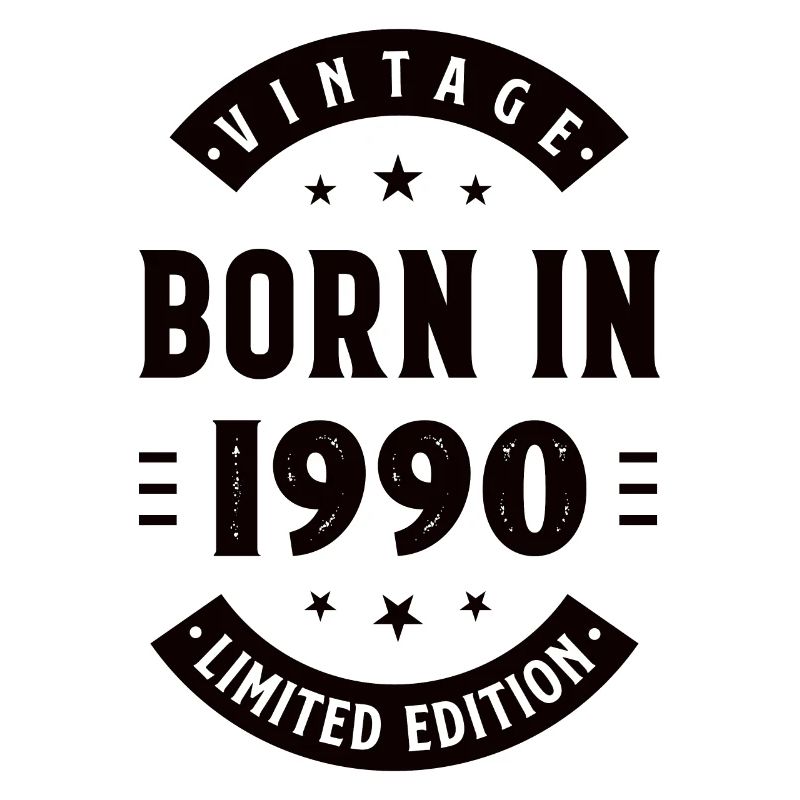 1990 - Année de construction 1990 - Né en 1990