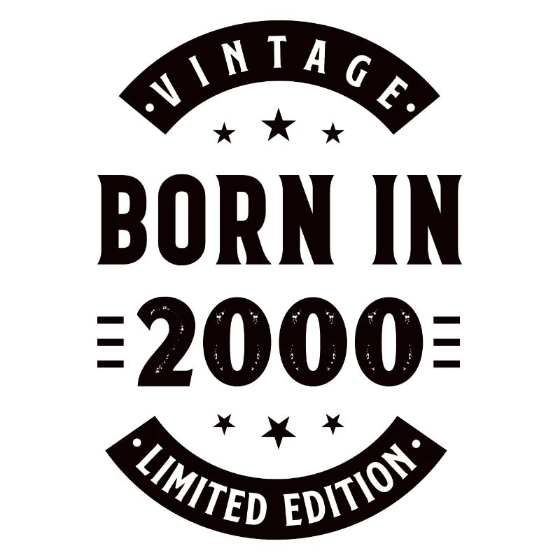 2000 - Année de construction 2000 - Année de naissance 2000