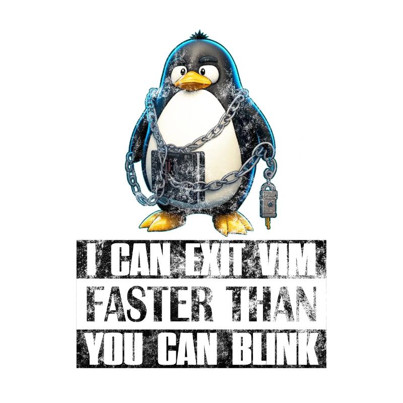 I Can Exit VIM Faster Than You Can Blink Linux