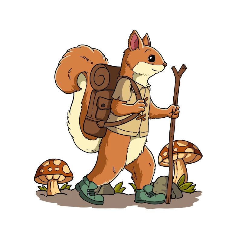 Cottagecore Squirrel
