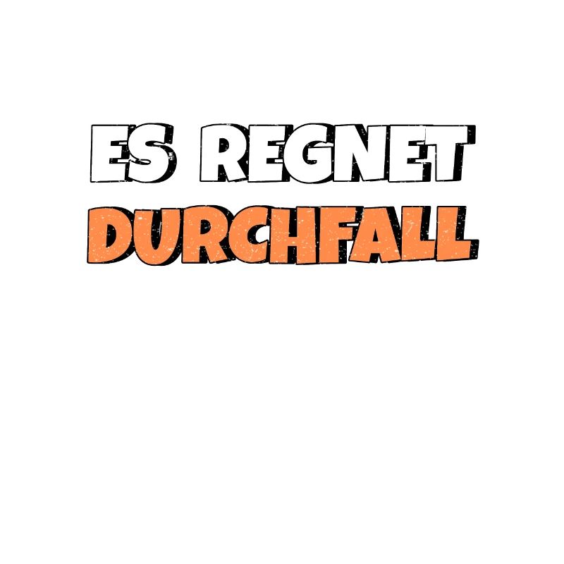 Es regnet Durchfall