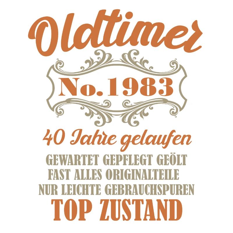 40 Geburtstag Oldtimer 1983