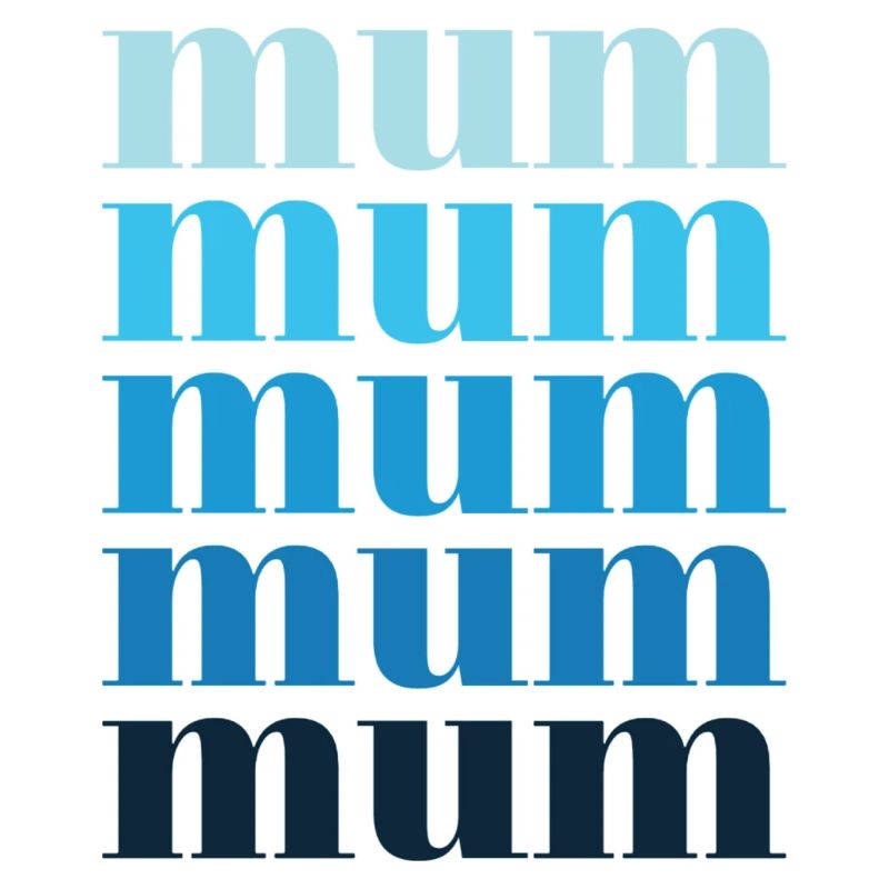 mum blue
