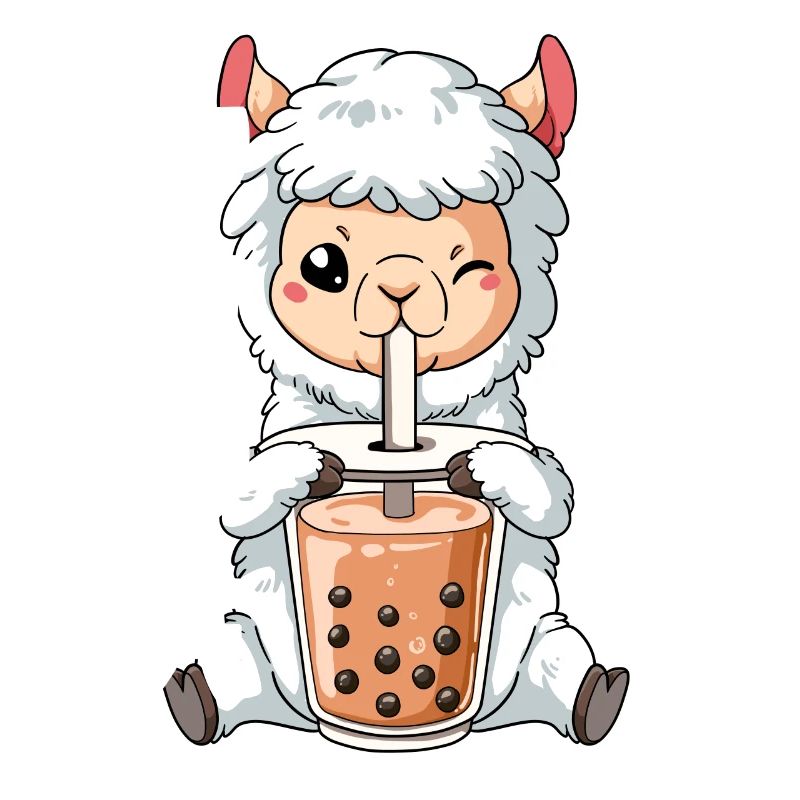 Boba Tea Lama Bubble Tea