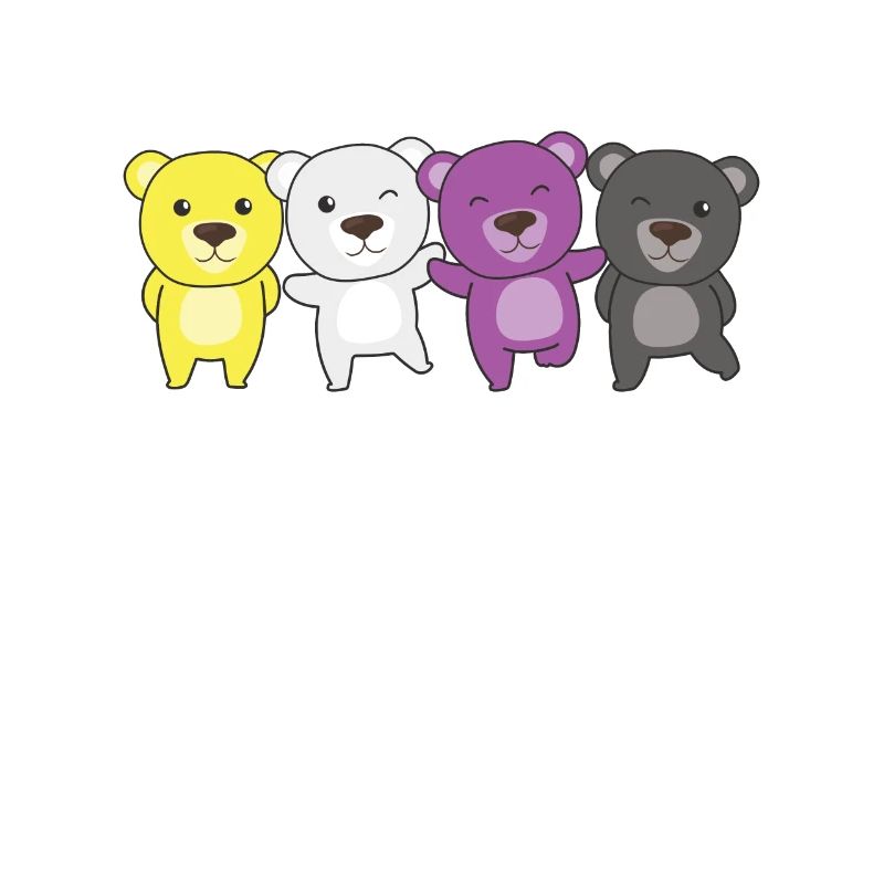 Nonbinary Monkey Flag Pride LGBTQ Cute Monkey