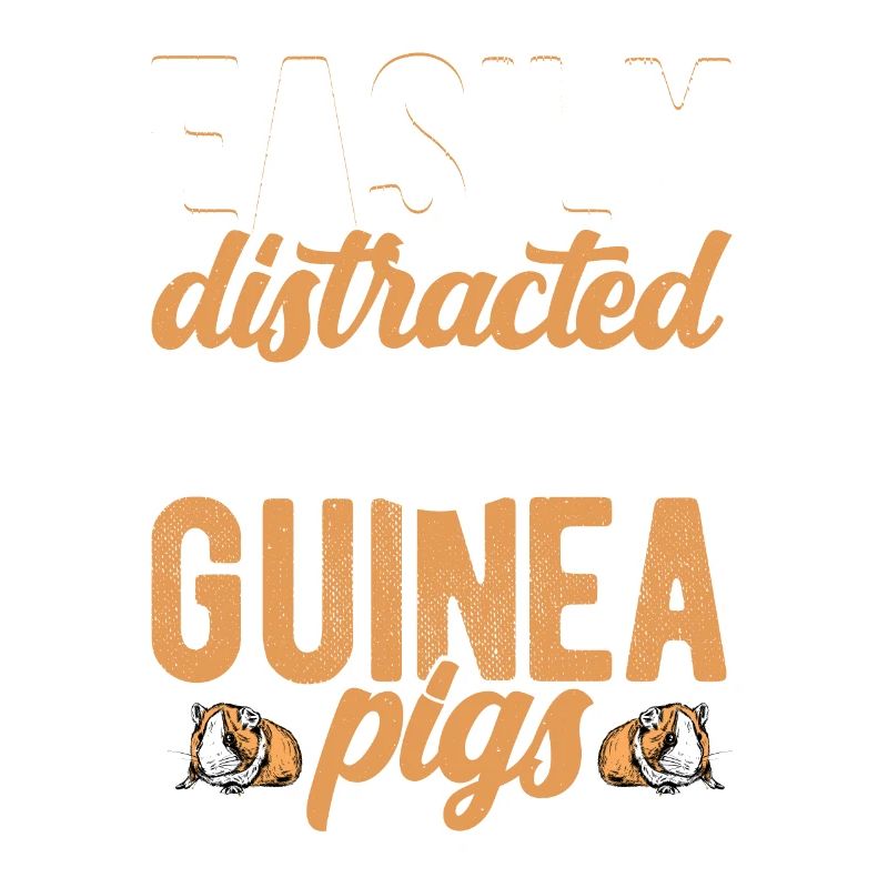 Facilement distrait par les cochons d’Inde Cavy Lover Rongent