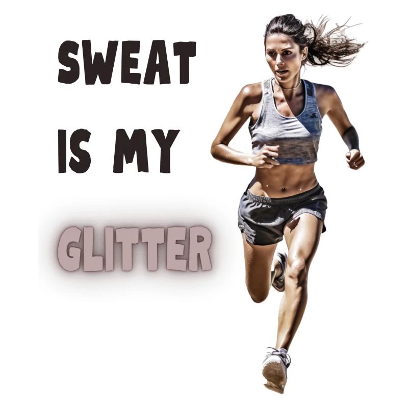 Sweat is my glitter