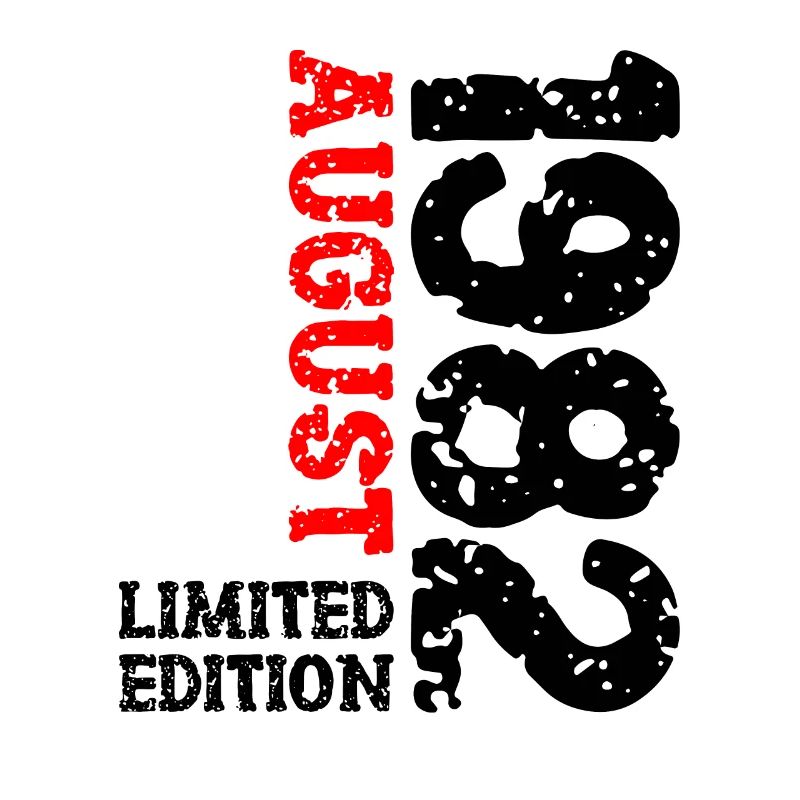1982 August Limited Edition 41. Geburtstag Outfit