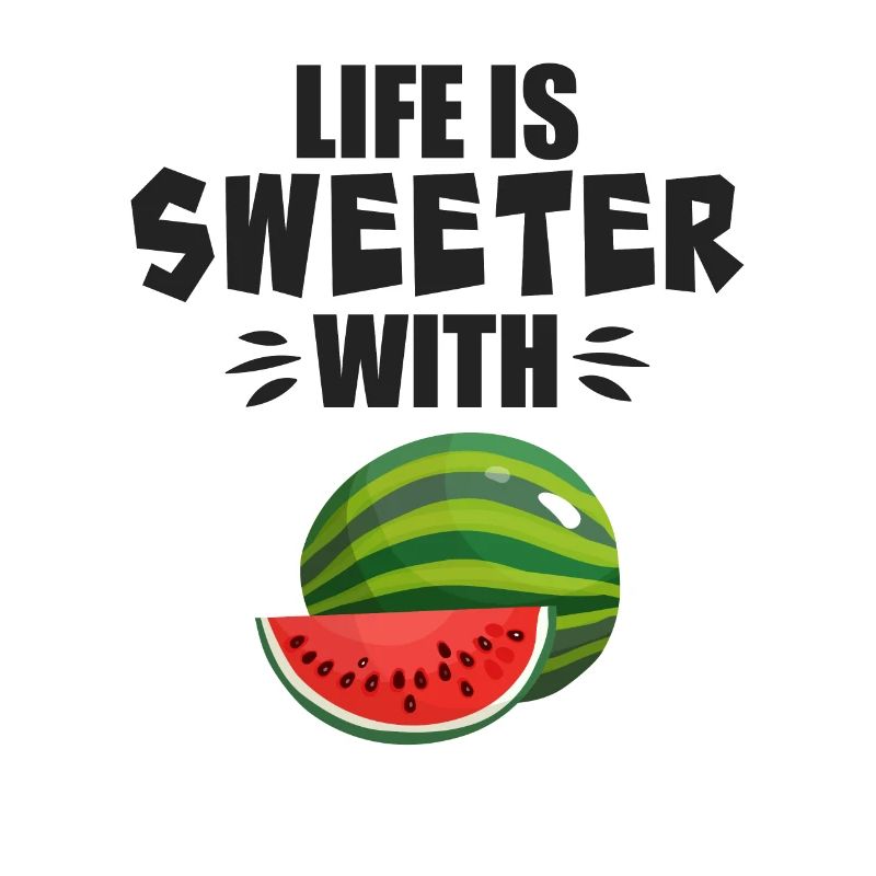 La vie est plus douce avec la pastèque