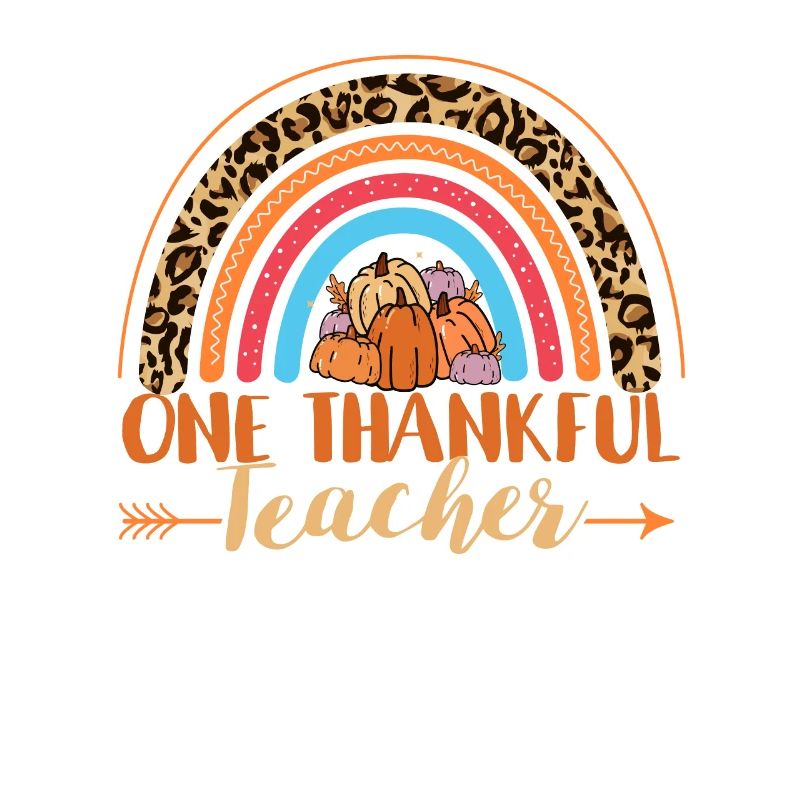 A Grateful Teacher Rainbow Leopard Teacher