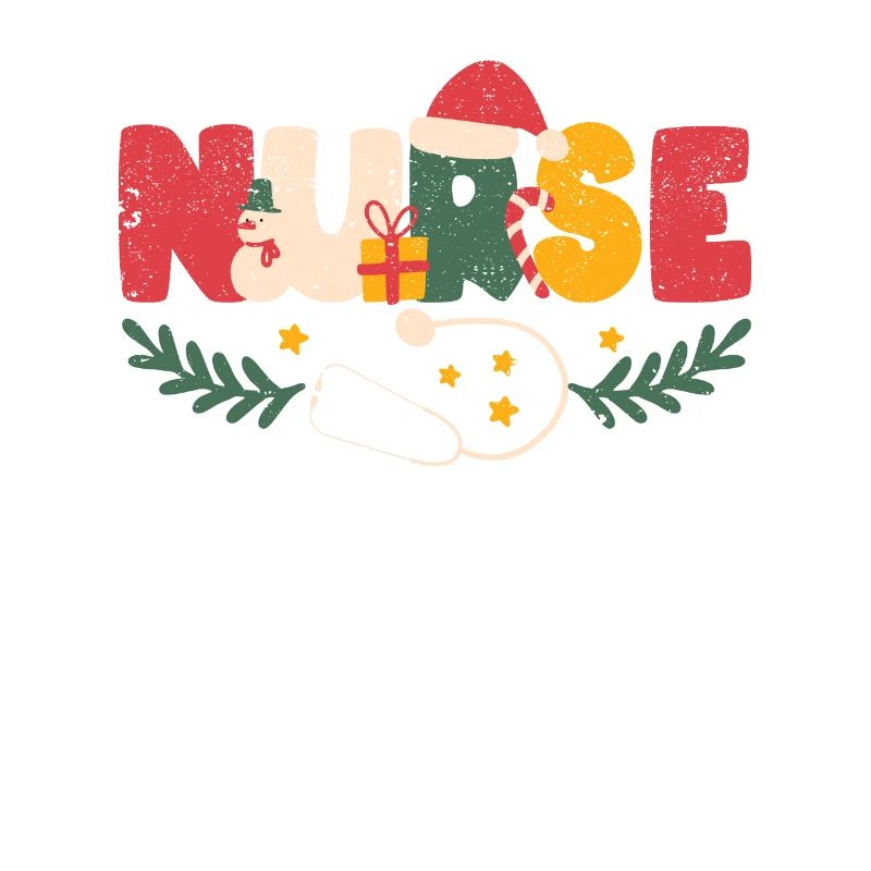 Krankenschwester RN Stethoskop Weihnachtsbaum