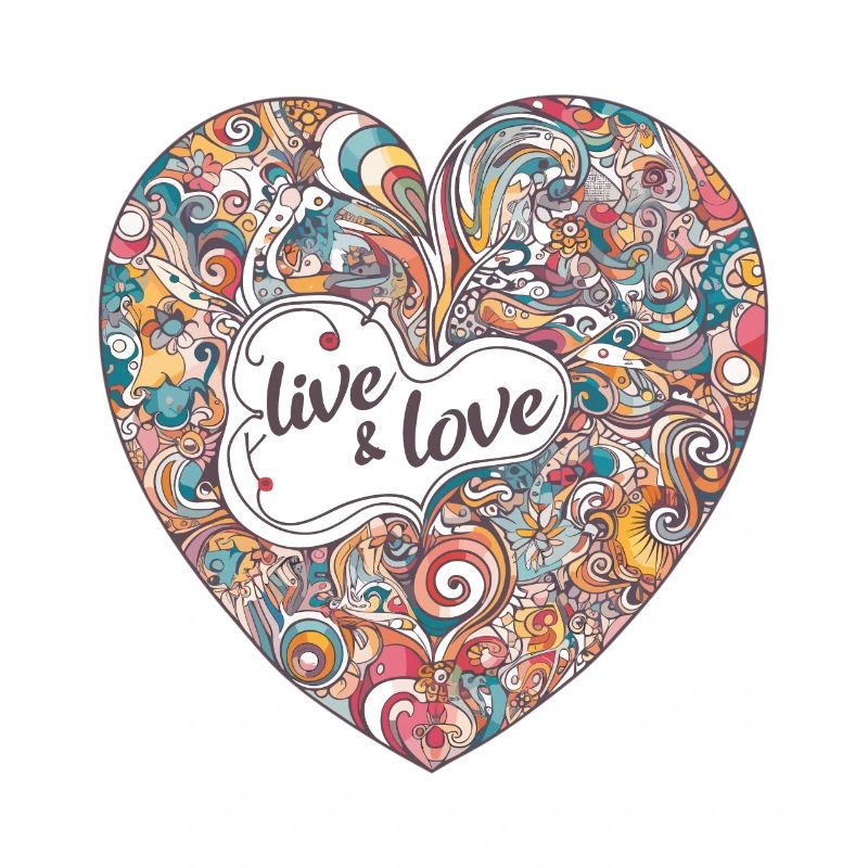 Buntes Herz - live & love