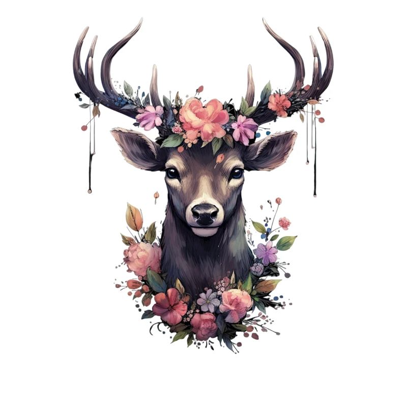 Replacement dirndl deer antlers deer