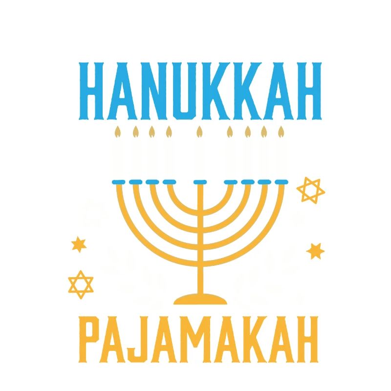 Juif c’est mon pyjama de Hanoukka assorti