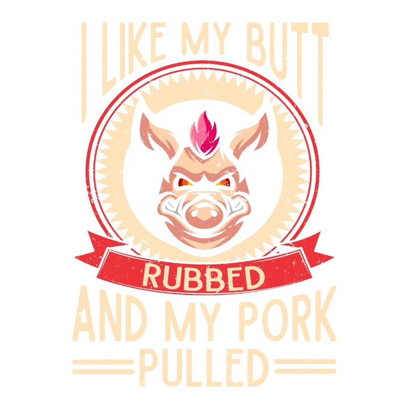 BBQ Pulled Pork Schwein Grill