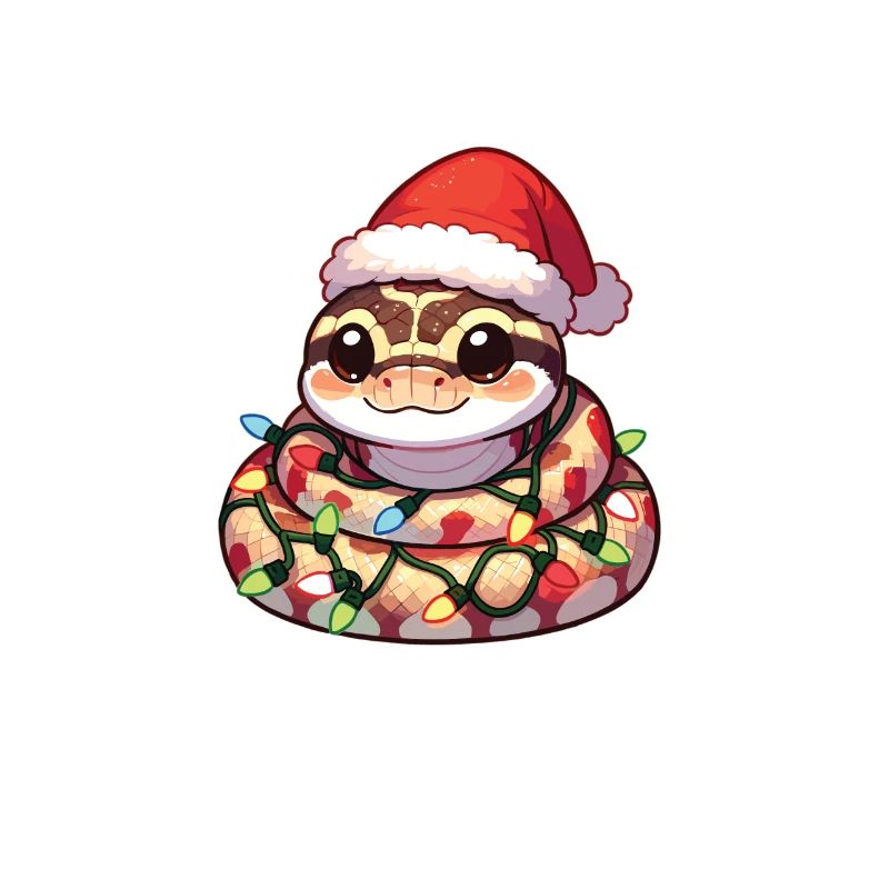 Weihnachtsmütze Weihnachten Lichterkette Python