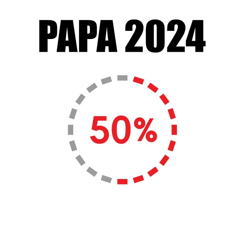 Papa 2024 Loading Vaterschaft Vater Werden Dad