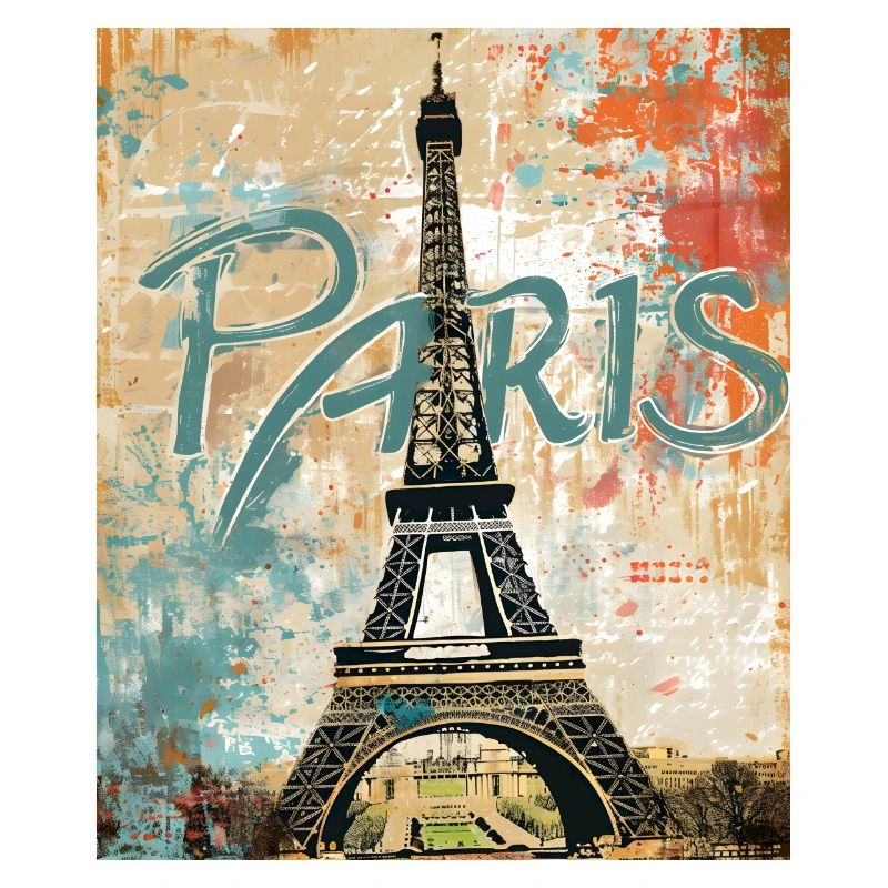 Paris mit Eiffelturm