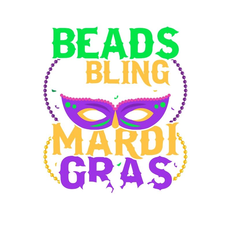 Perles & Bling C’est une chose de Mardi Gras Carnival Par