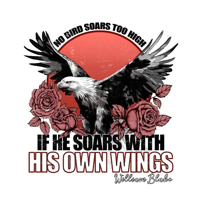William Blake's flying design