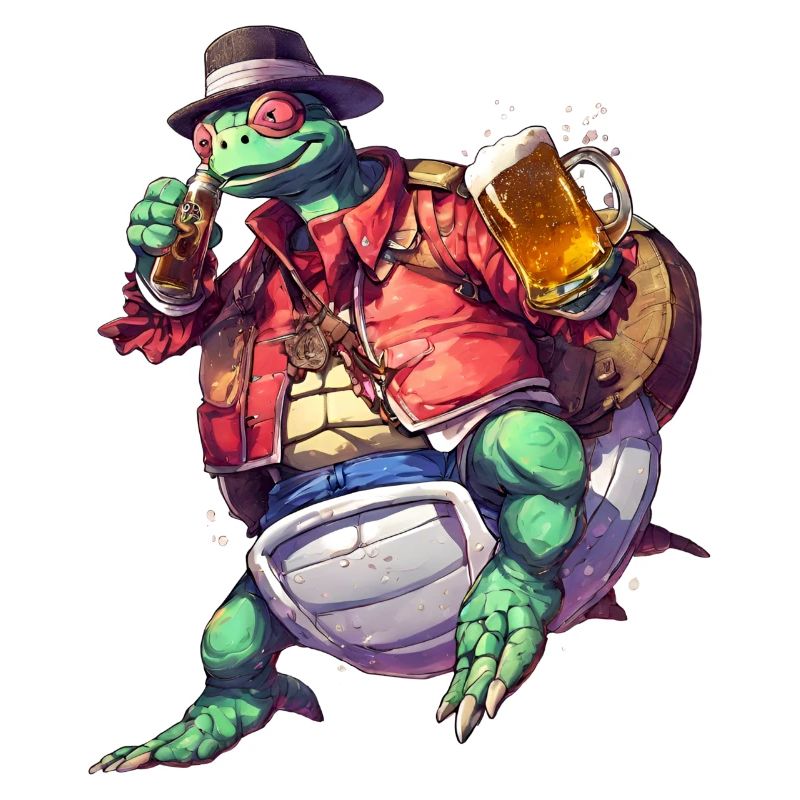 Chill & Shell: Schildkröte mit Bier-Tee