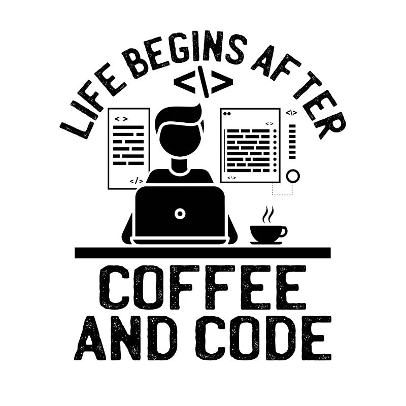 Coffee Coding Programmer Coder Developer Nerd Coff