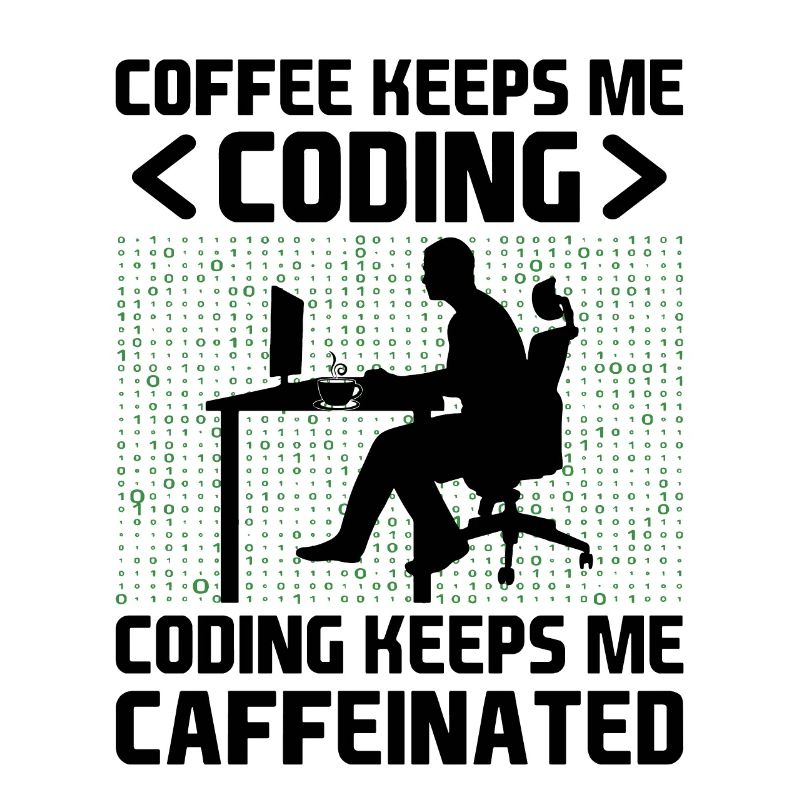 Coffee Coding Programmer Coder Developer Nerd Coff