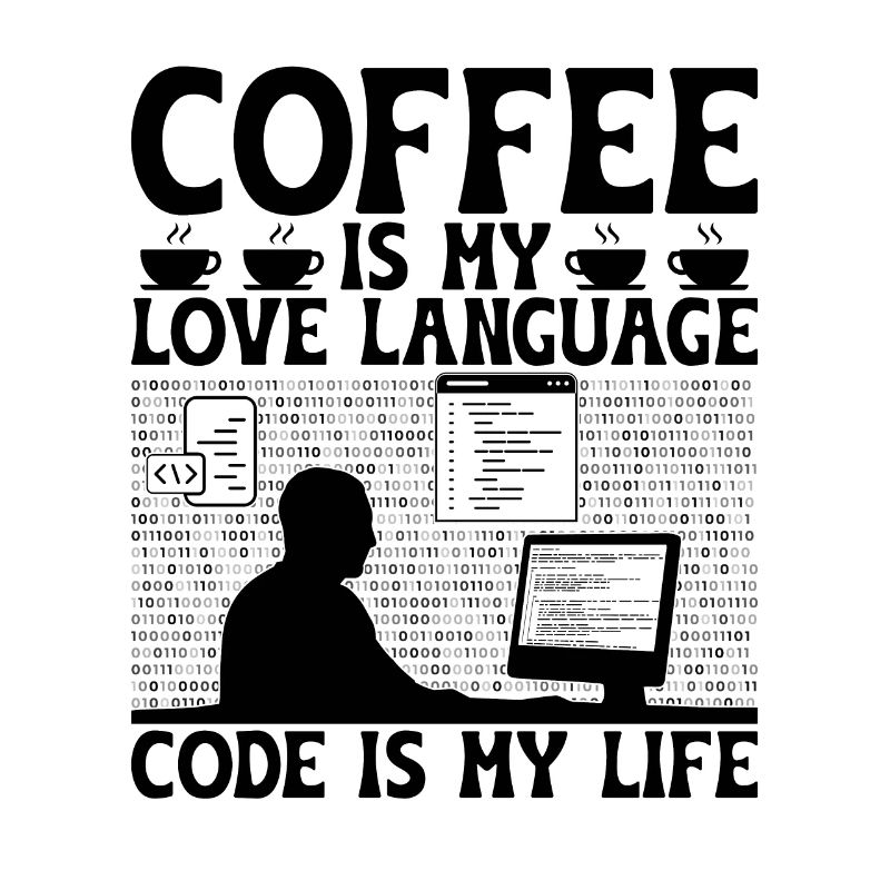 Coffee Coding Programmer Coder Developer Nerd Coff
