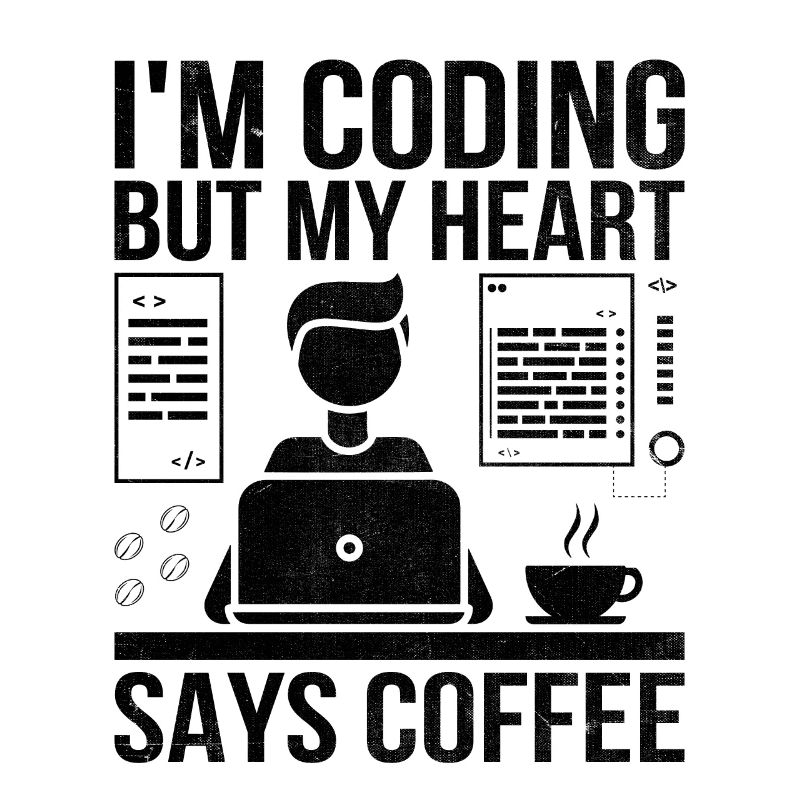 Coffee Coding Programmer Coder Developer Nerd Coff