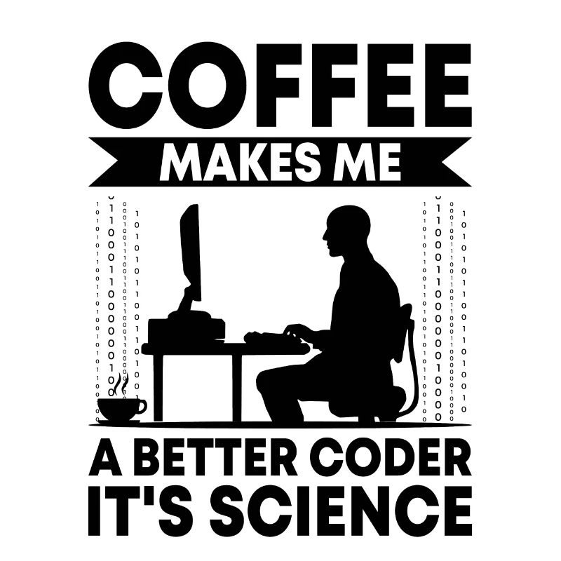 Coffee Coding Programmer Coder Developer Nerd Coff