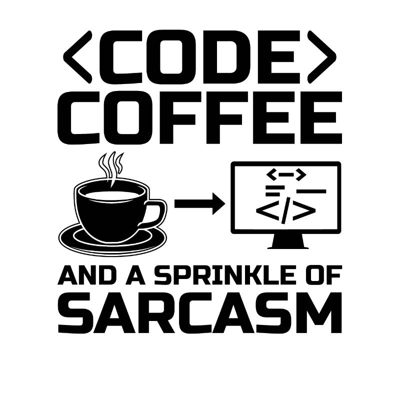 Kaffee-Codierung Programmierer Programmierer Entwickler Nerd Coff