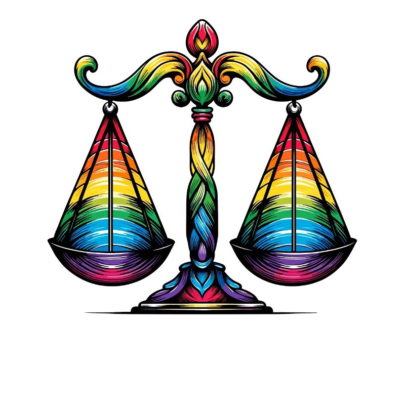 Waage Sternzeichen Sternzeichen Astrologie Design