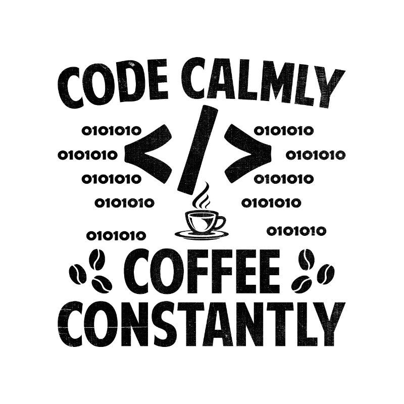 Coffee Coding Programmer Coder Developer Nerd Coff