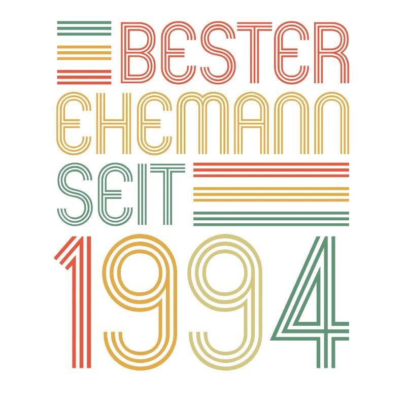 Bester Ehemann seit 1994 30.Hochzeitstag