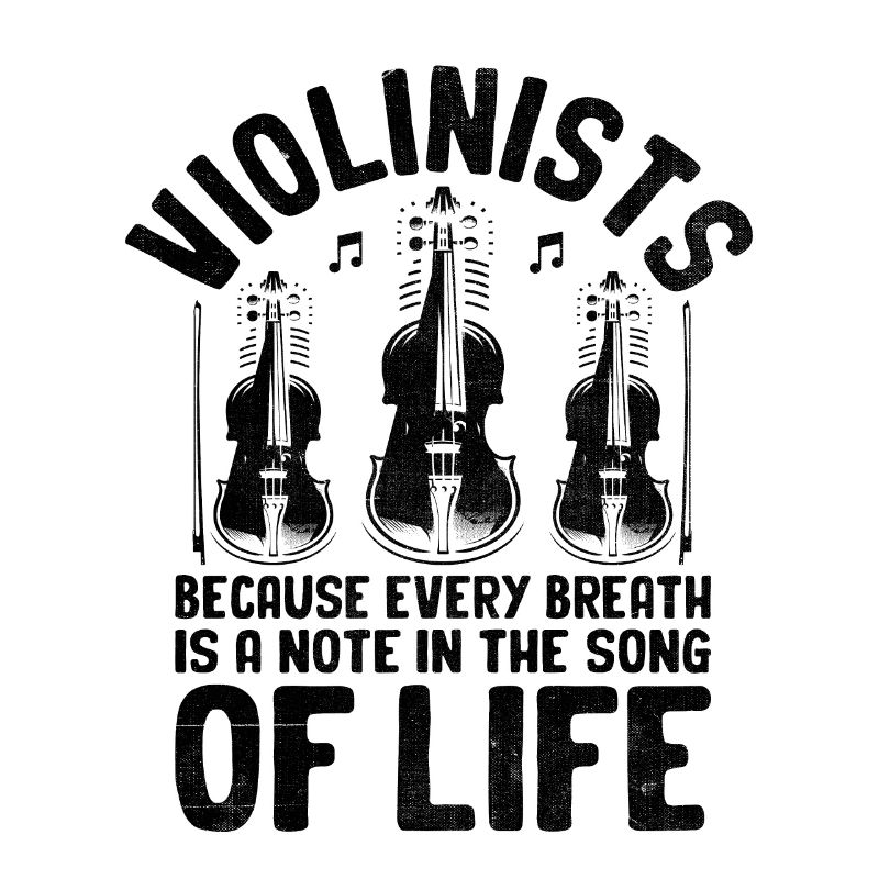 Violonistes Parce que chaque souffle est une note dans le S