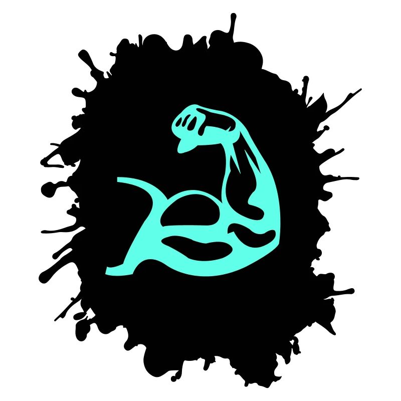 Splatter biceps