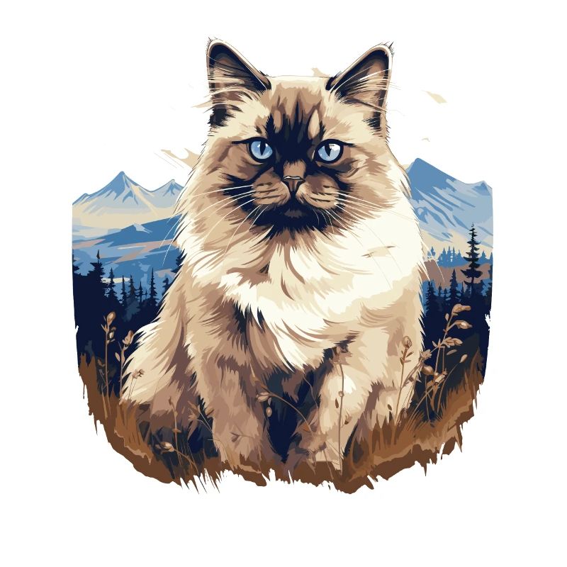 Birman Cat Birma Katze