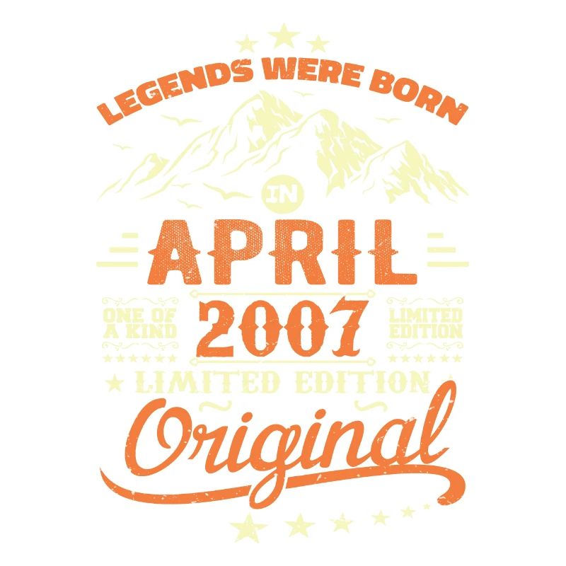 April 2007 Geburtstagsgeschenk 2007 Legenden April