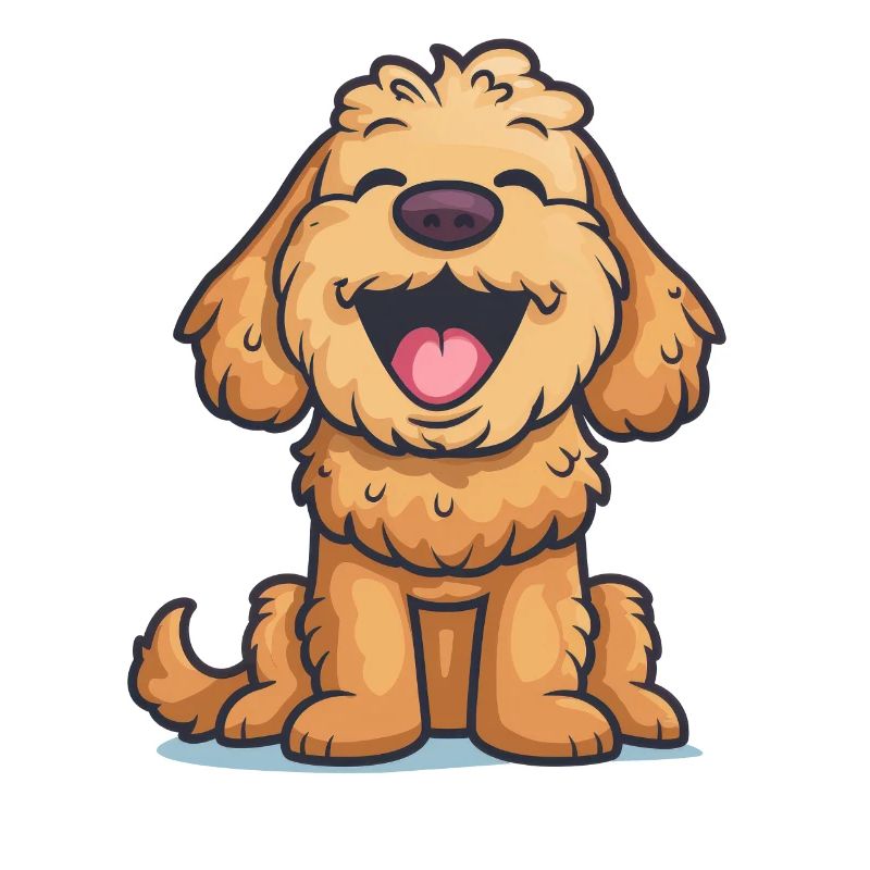 Cockapoo Cartoon Artwork