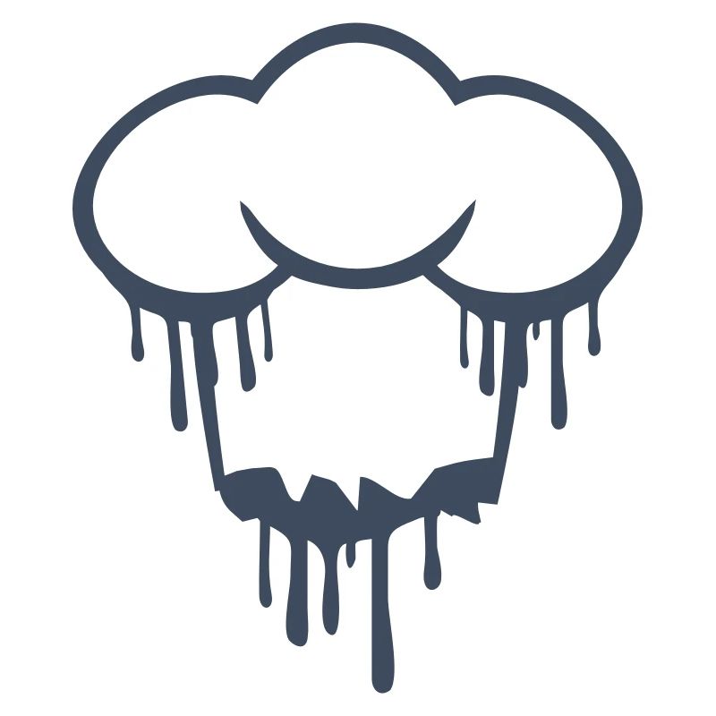 Graffiti Chef's Hat Kitchen Master Chef Cool Spray