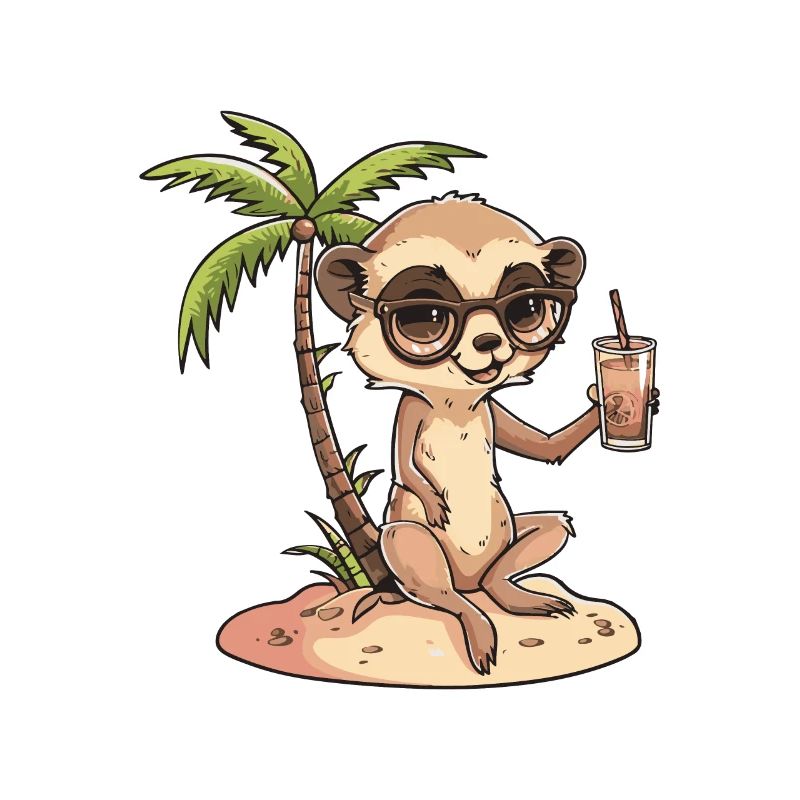 Vacances d’été de suricate