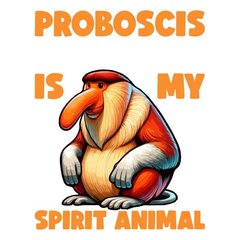 Proboscis Monkey Dabbing Monkey Gift Monkeys