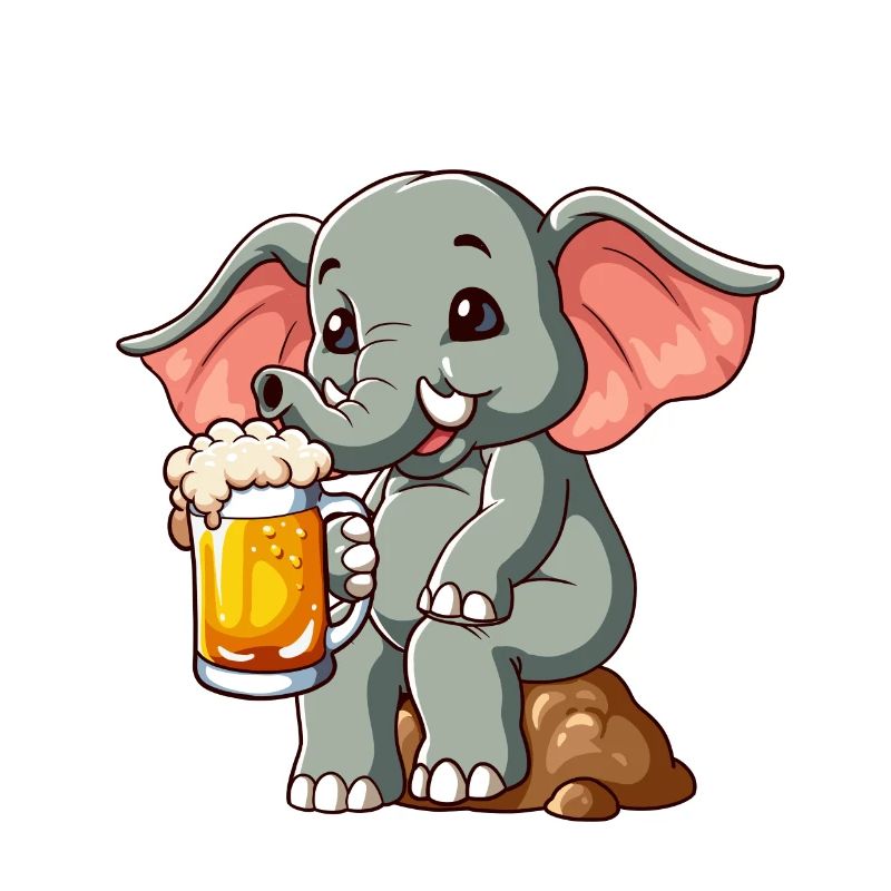 Durstfant Elefant Bier