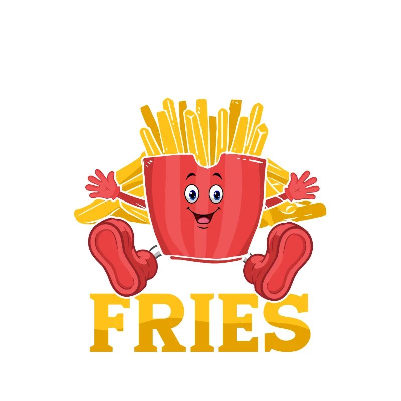 Frites sur tout : juste là pour le croquant