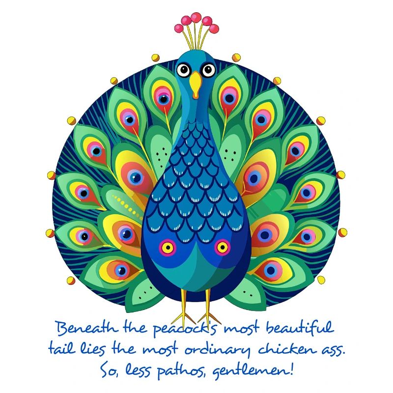 Pathetic Peacock