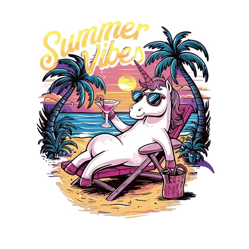 Summer vibes Einhorn