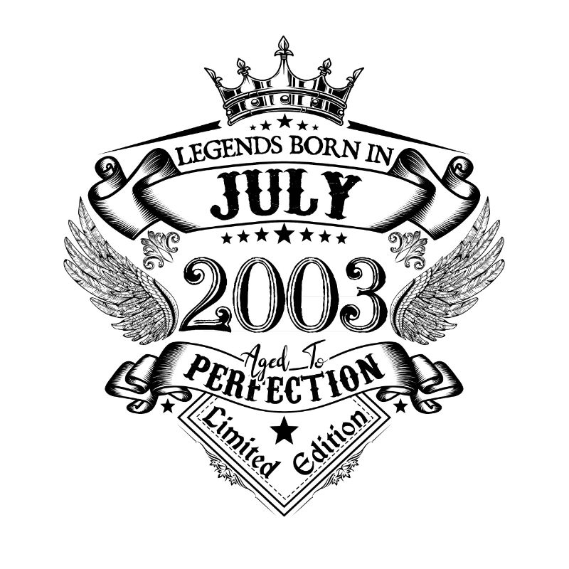 2003 Juli 2003 Geburtstag Juli 2003